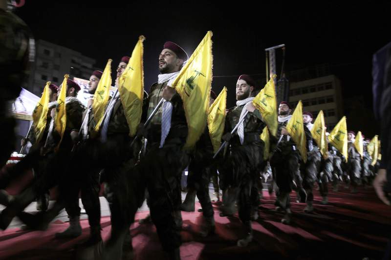 Hezbollah leader declares his group has 100,000 fighters