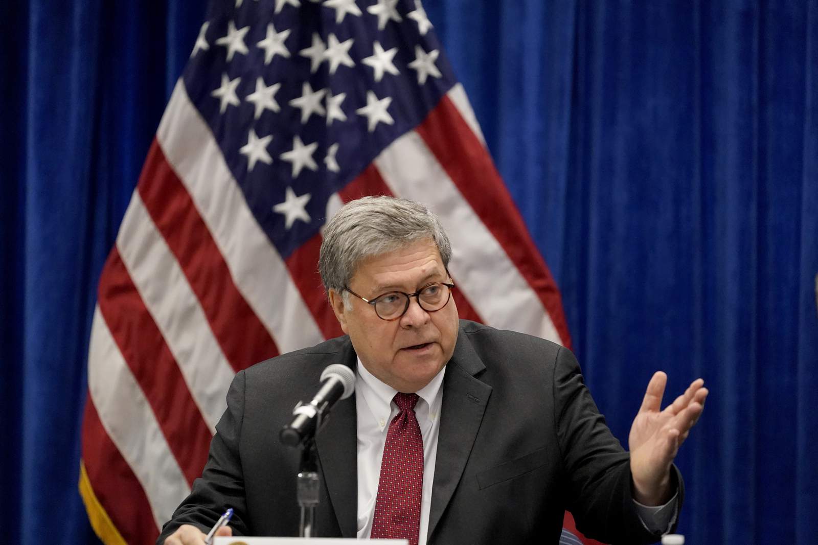 Trump says AG Barr resigning, will leave before Christmas