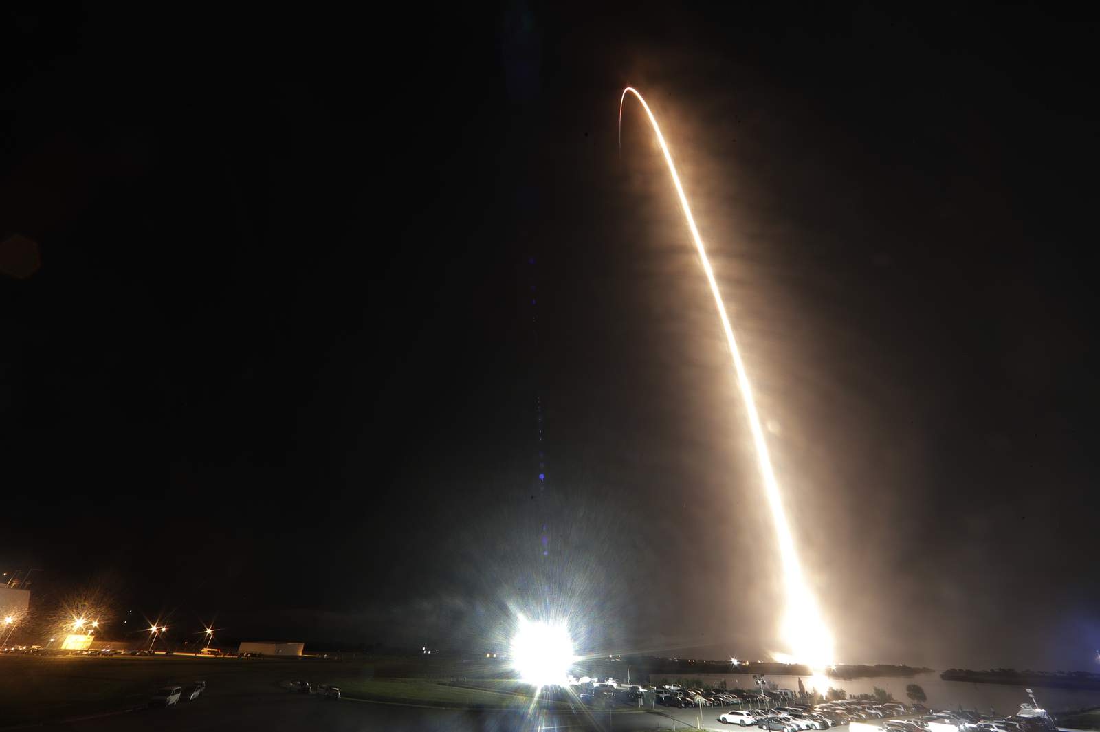 Liftoff! SpaceX launches 4 astronauts on 6-month journey