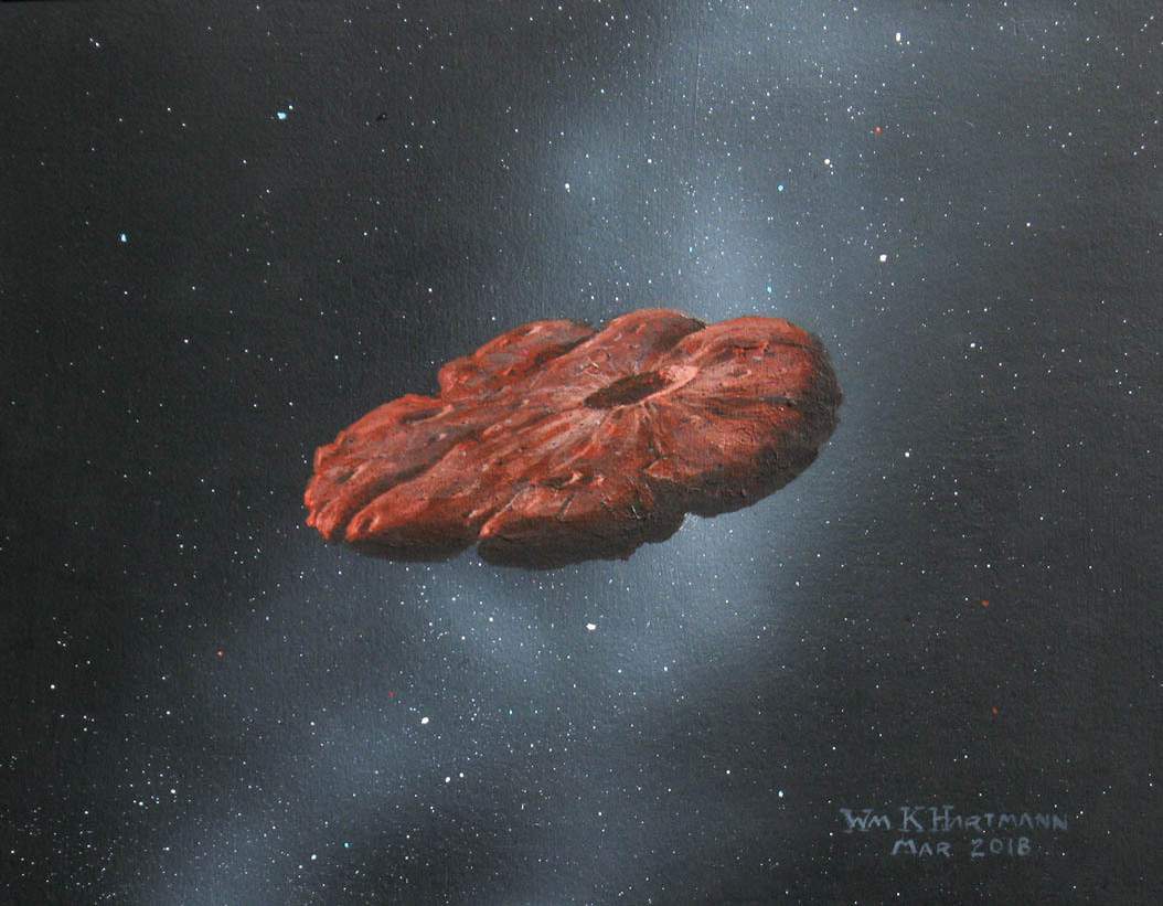 No cigar: Interstellar object is cookie-shaped planet shard