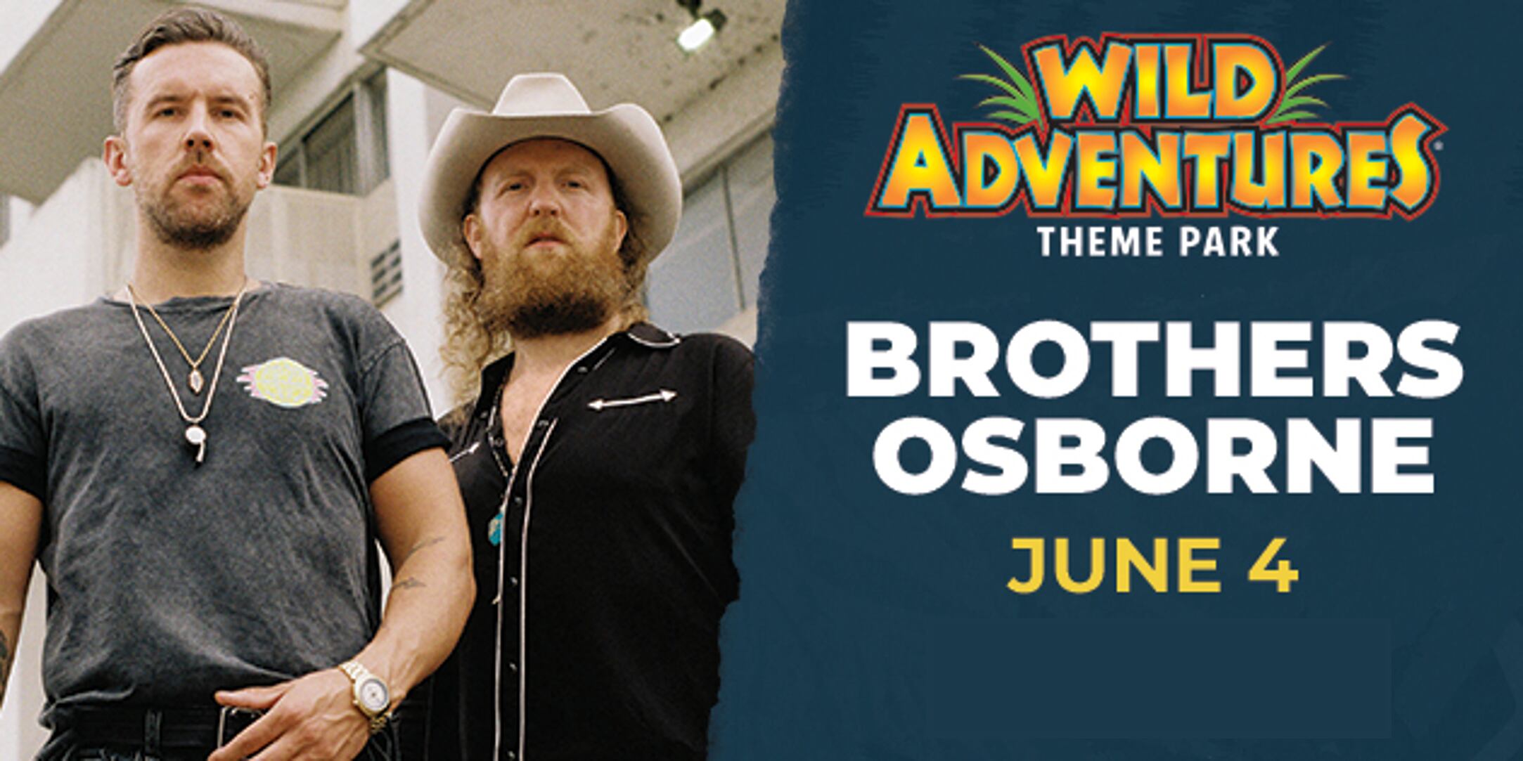 🔒 Catch Brothers Osborne for free at Wild Adventures (6)
