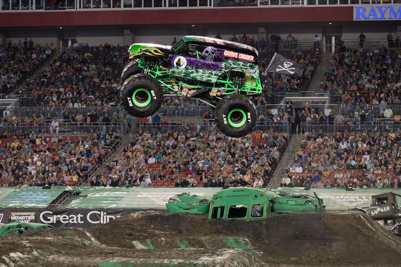 Get loud with Monster Jam at TIAA Bank Field in 2022