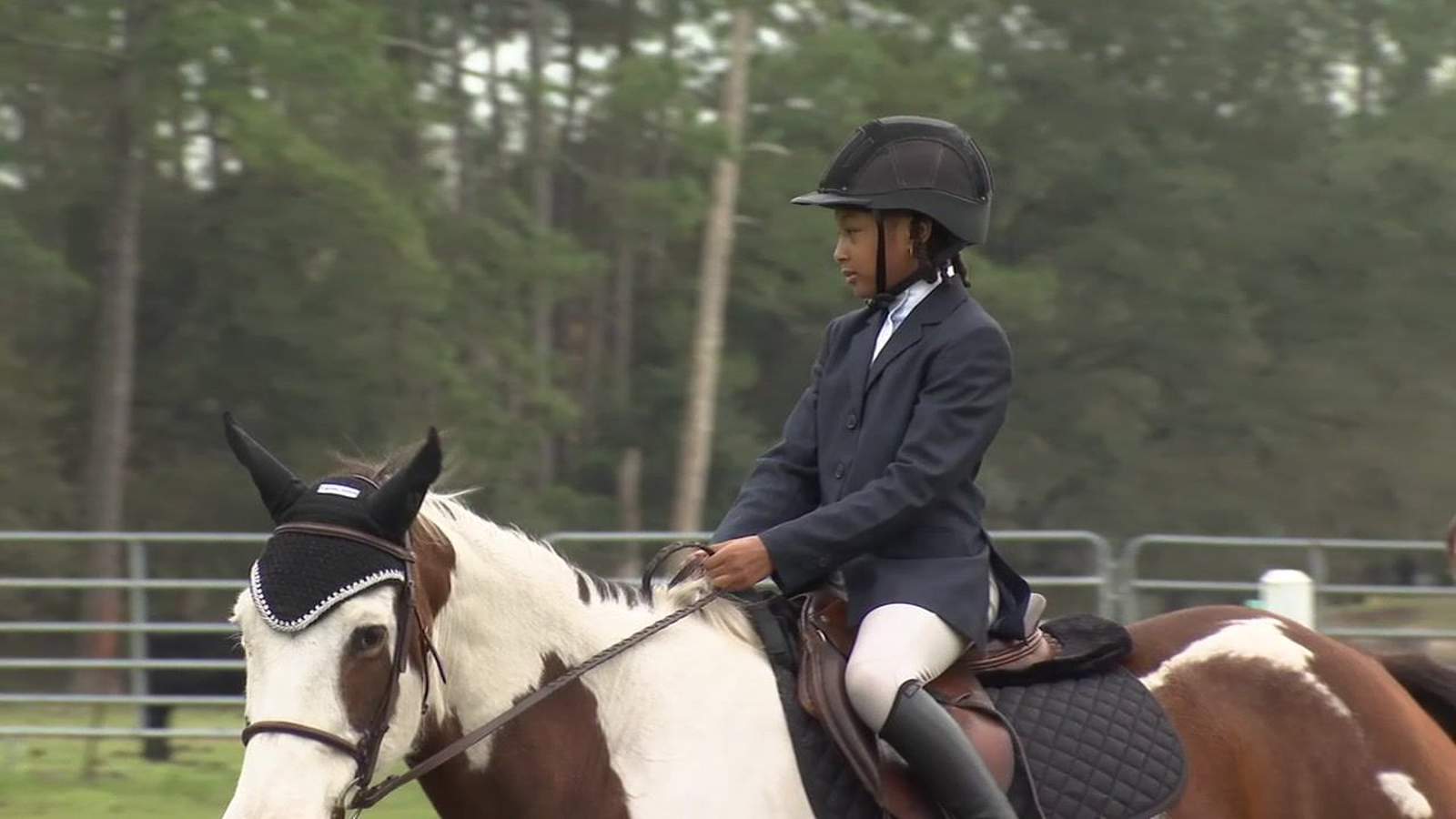 Young equestrian helping raise awareness that competitive riding needs to be more diverse