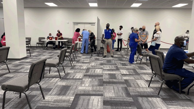 Jacksonville church hosts vaccine clinic after 6 members died from COVID-19 in 10 days