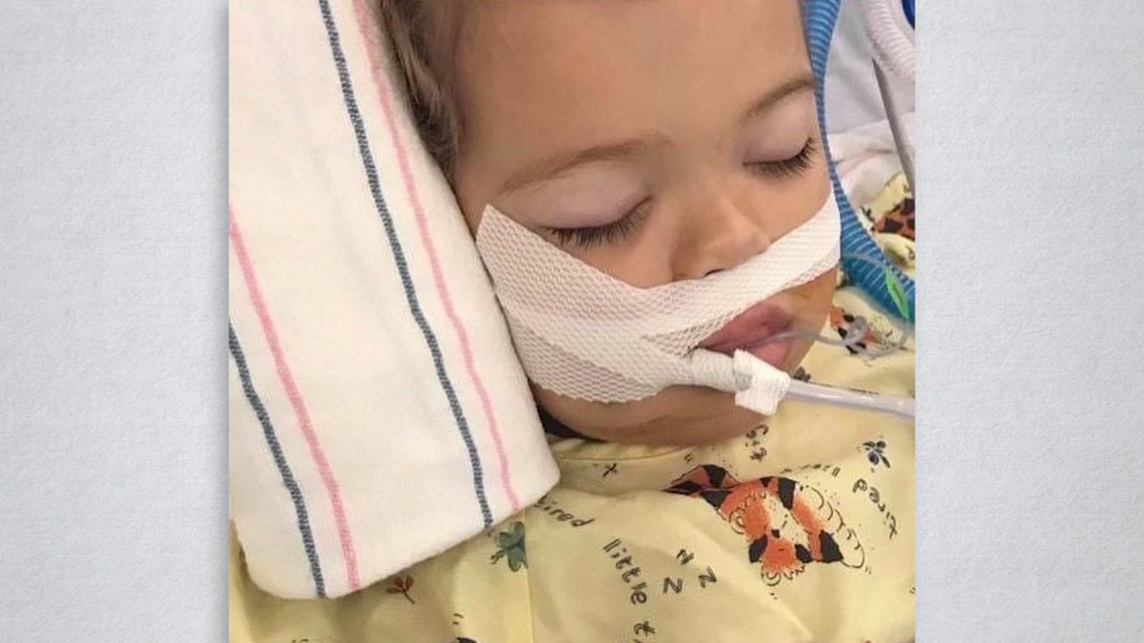 Ava Kate had to undergo approximately 40 operations at 10-months-old after swallowing a lithium button battery.