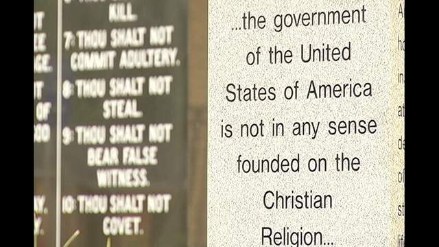Athiest monument in Bradford County