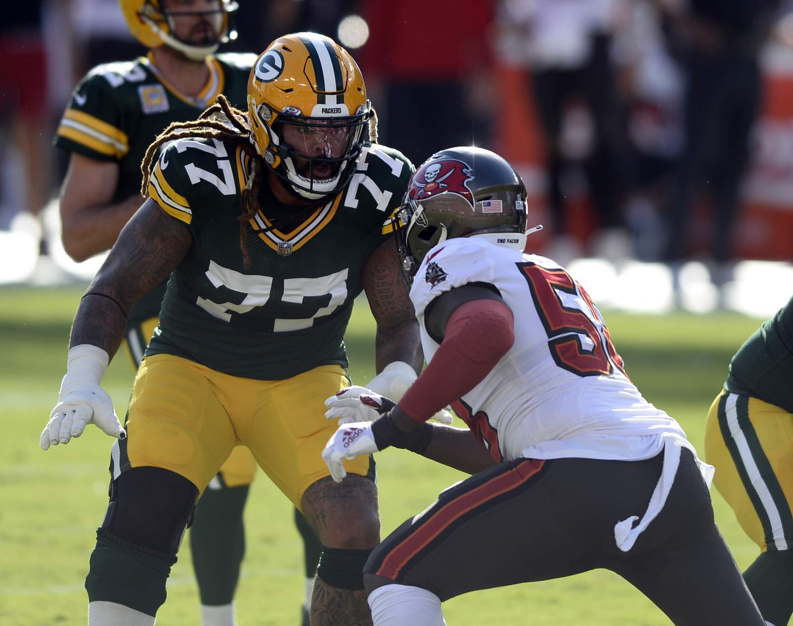 Packers' versatile offensive line keeps overcoming injuries