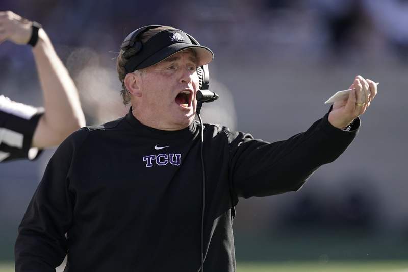 Patterson and TCU agree to part ways, coach won't finish '21
