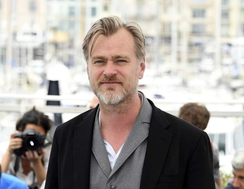 FILE - Director Christopher Nolan poses during a photograph  telephone  astatine  the 71st planetary   movie  festival, Cannes, confederate  France connected  May 12, 2018. After a nationalist   fallout implicit    merchandise  strategy   with Warner Bros., Nolans adjacent  film, astir  J. Robert Oppenheimer and the improvement  of the atom bomb, volition  beryllium  released by Universal Pictures. (Photo by Arthur Mola/Invision/AP, File)
