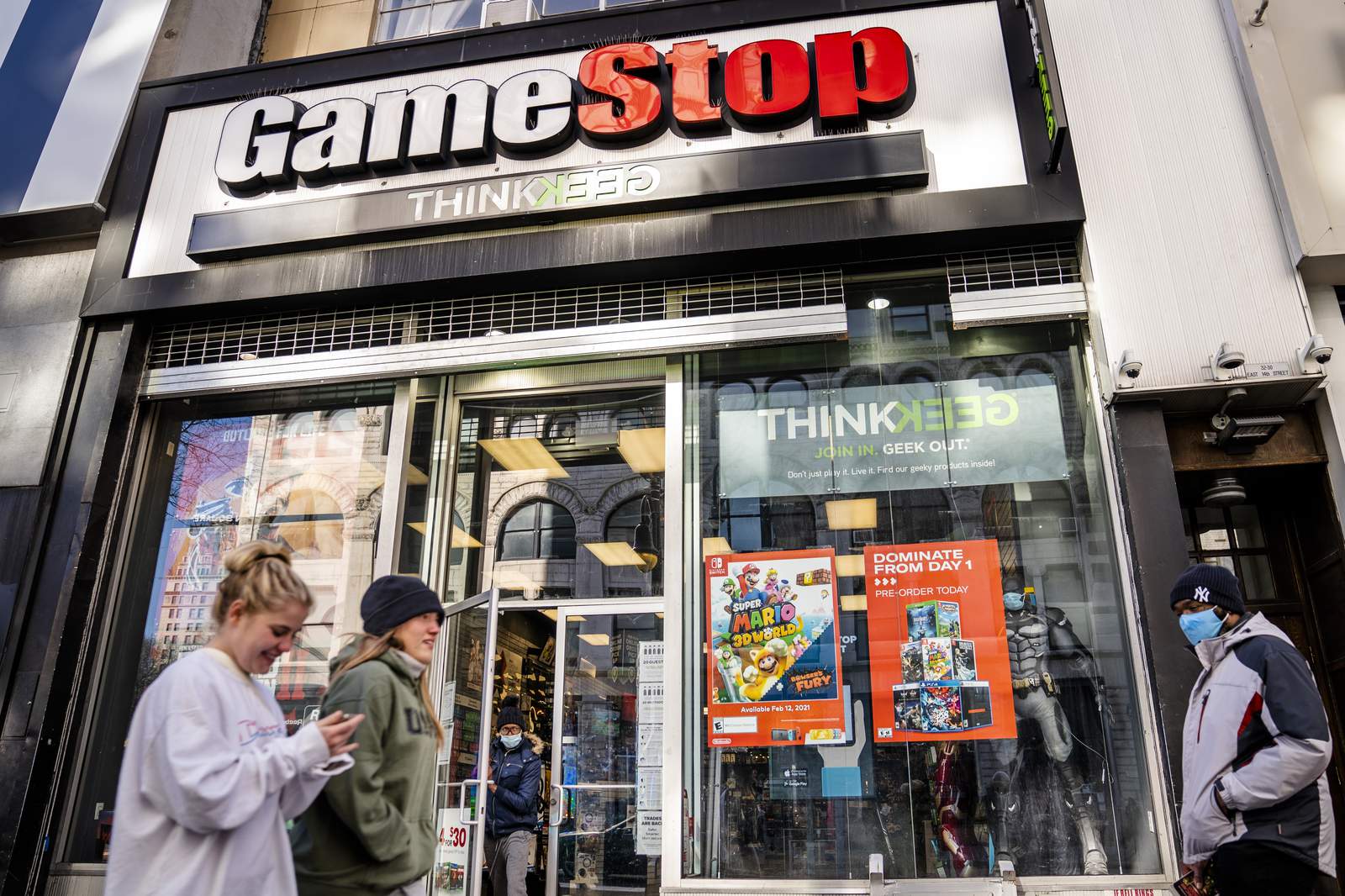 Game on, again: GameStop surges and no one truly knows why