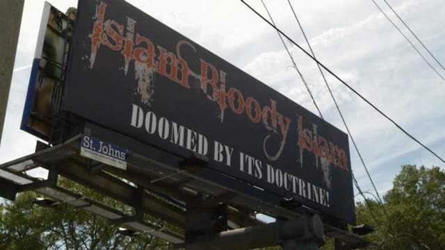 9,300 sign petition to remove 'Islam Bloody Islam' billboard