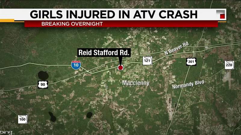 2 children seriously injured in Baker County ATV crash