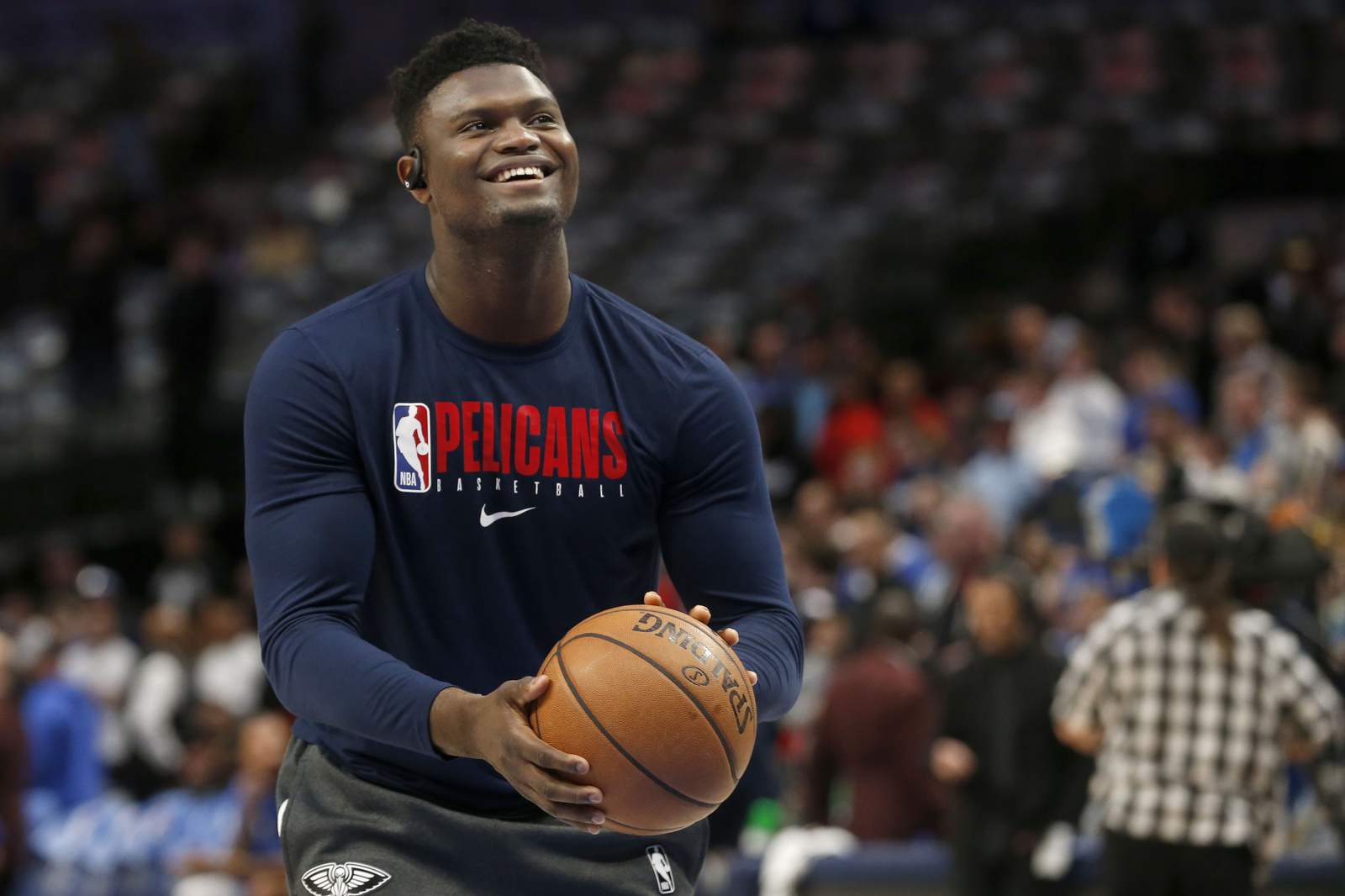 Zion Williamson getting tested, but return to bubble unknown