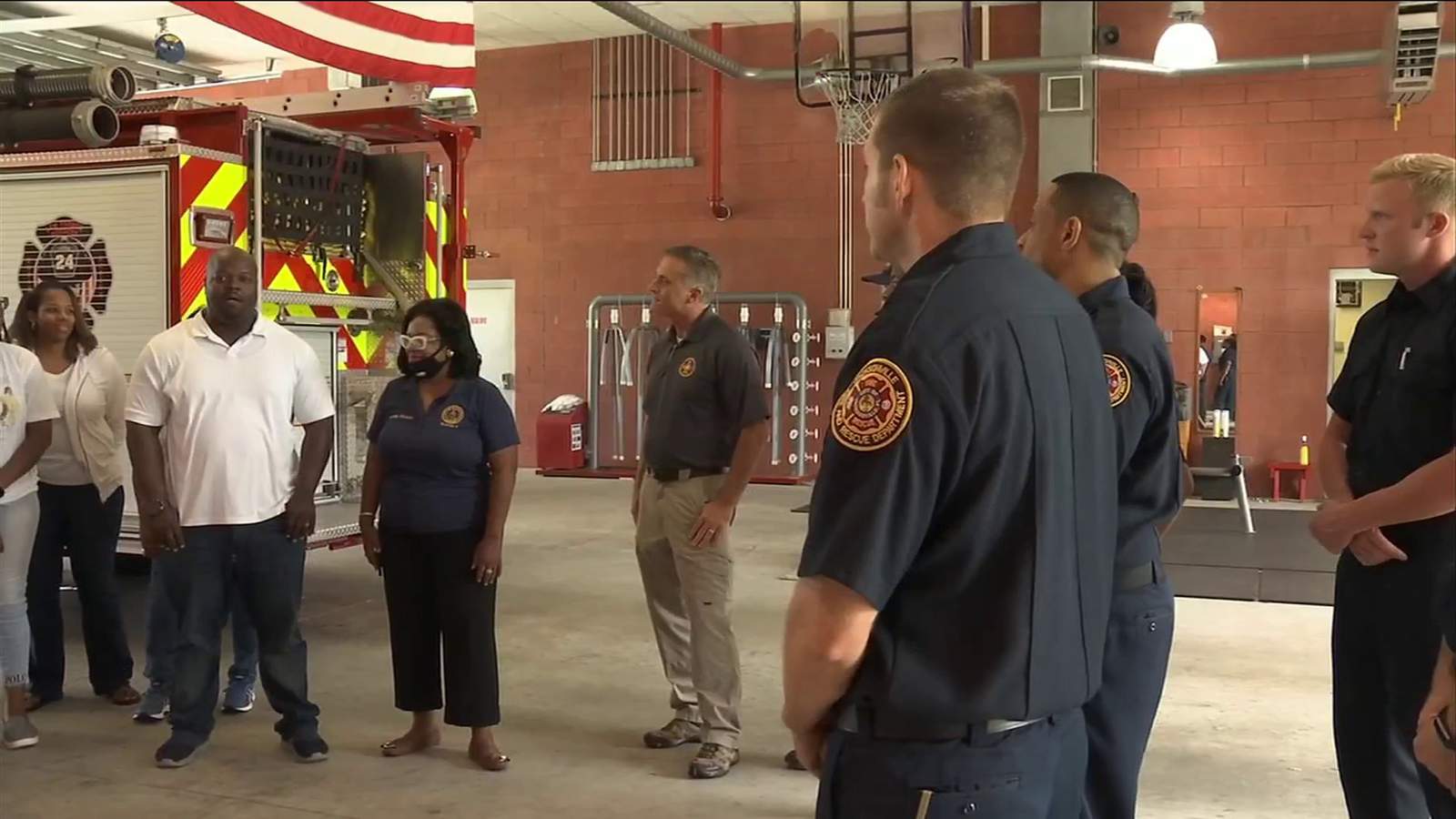Local first responders honored by JuCoby Pittman, other community leaders