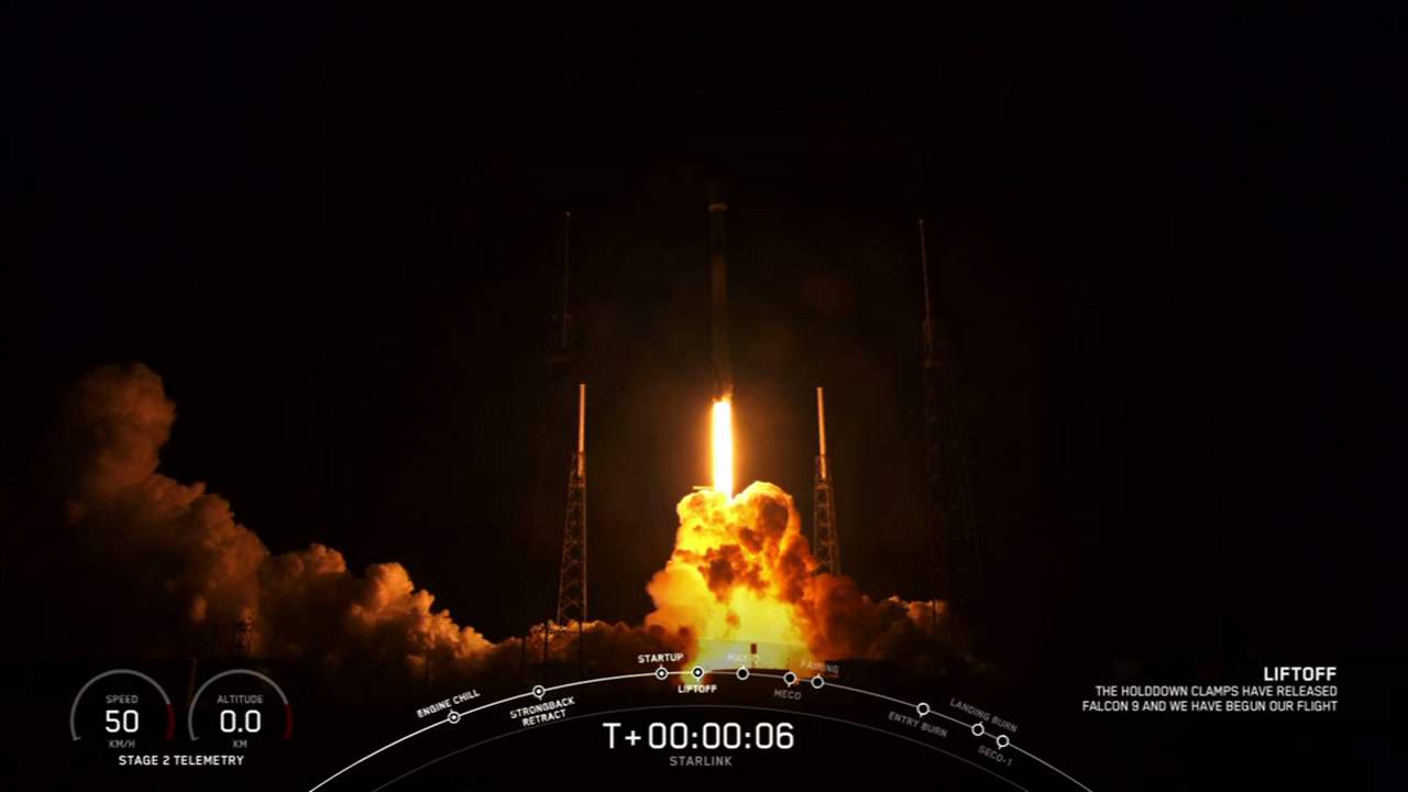 SpaceX kicks off busy year with launch of 60 more Starlink satellites into space