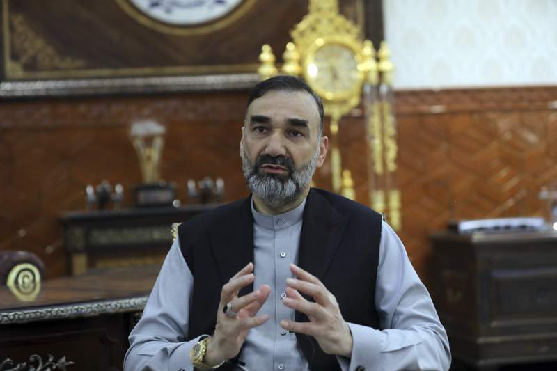 AP Interview: Afghan warlord slams govt, quick US goodbye