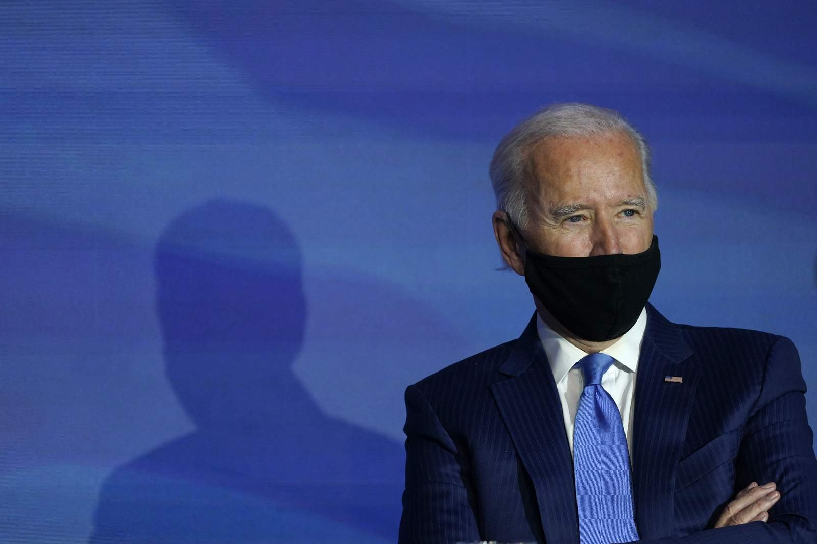 The Latest: Biden says election workers showed courage