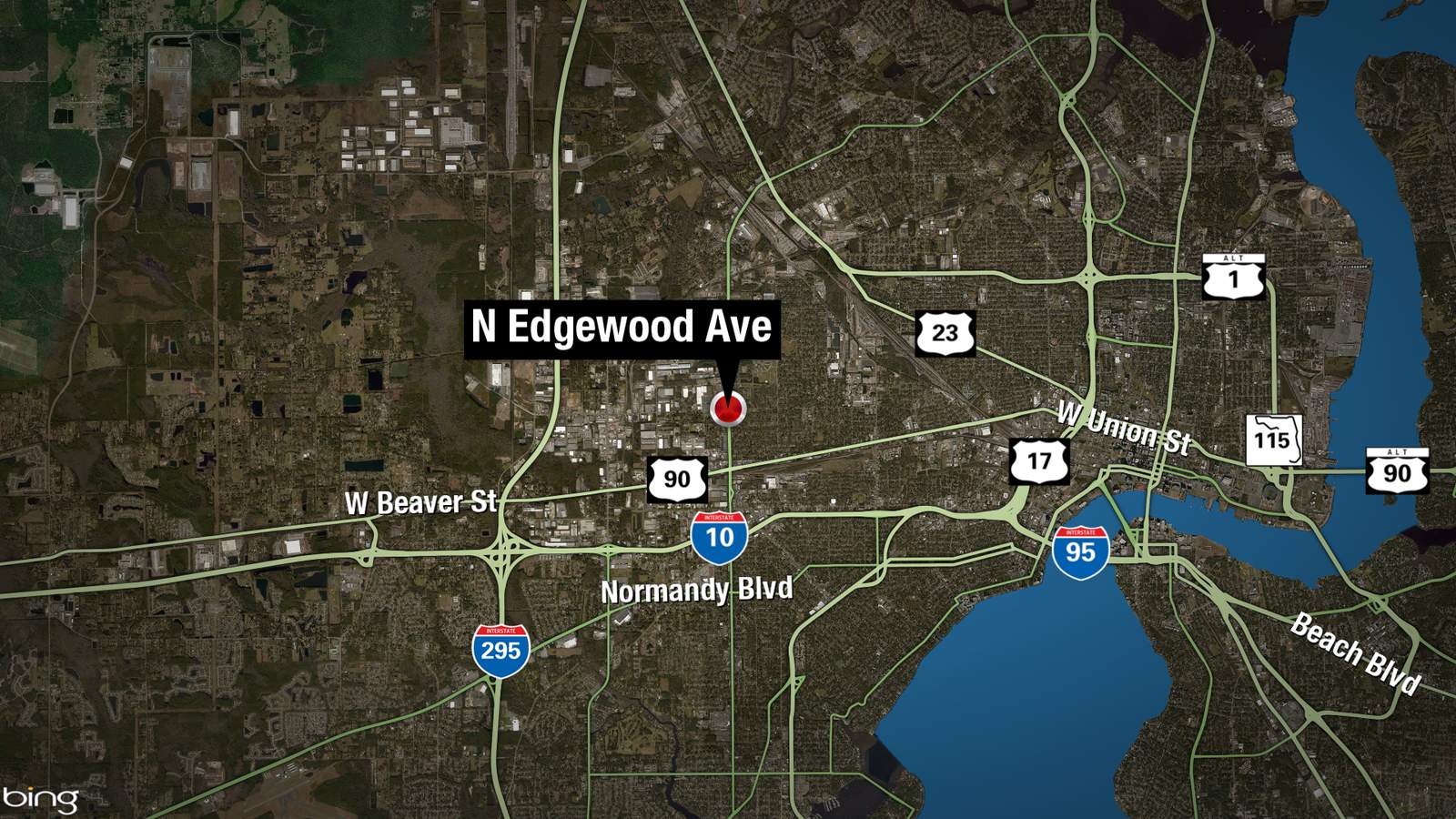 Shooting on N Edgewood Ave, following gas station argument