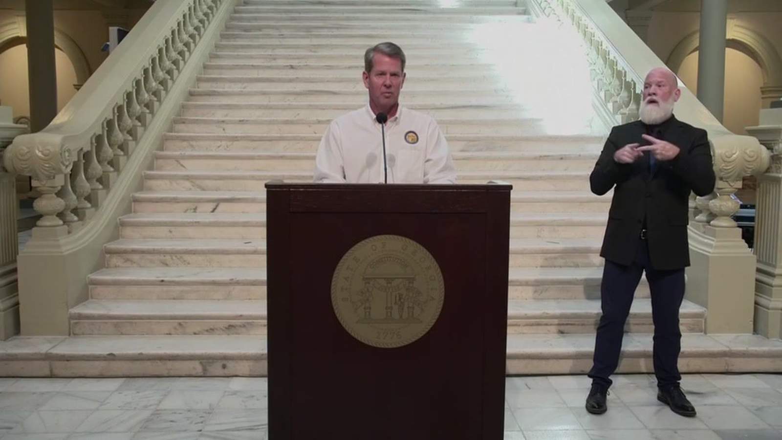 WATCH LIVE: Georgia Governor Kemp to give update on COVID-19