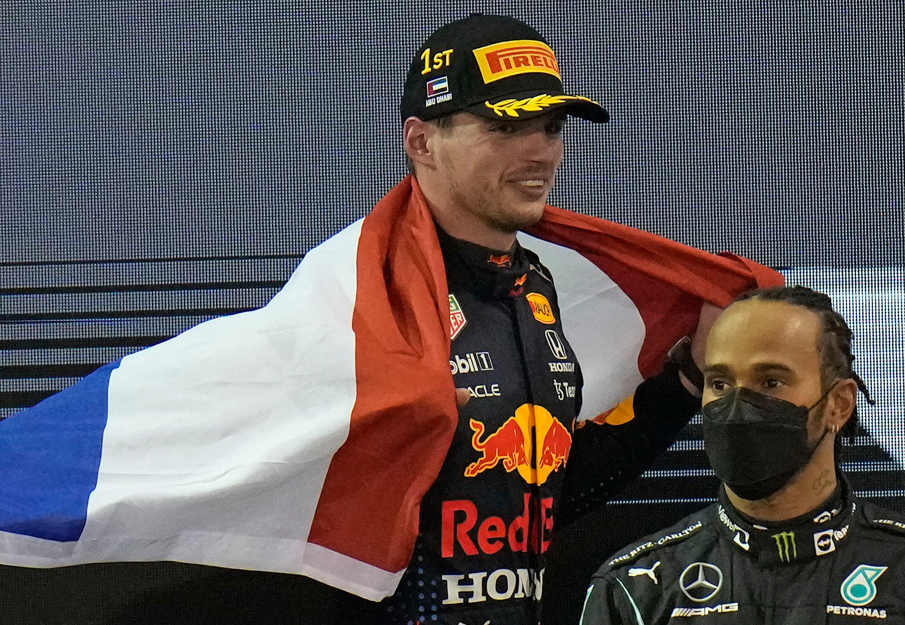 Max Verstappen beats Lewis Hamilton to F1 world title on last lap in Abu  Dhabi, Formula One