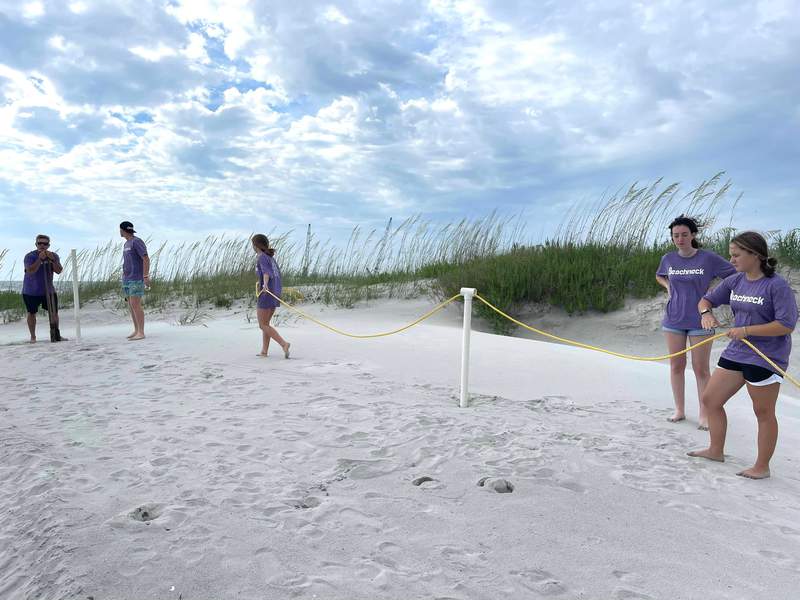 Fletcher High students leading charge to protect Jax Beach dunes