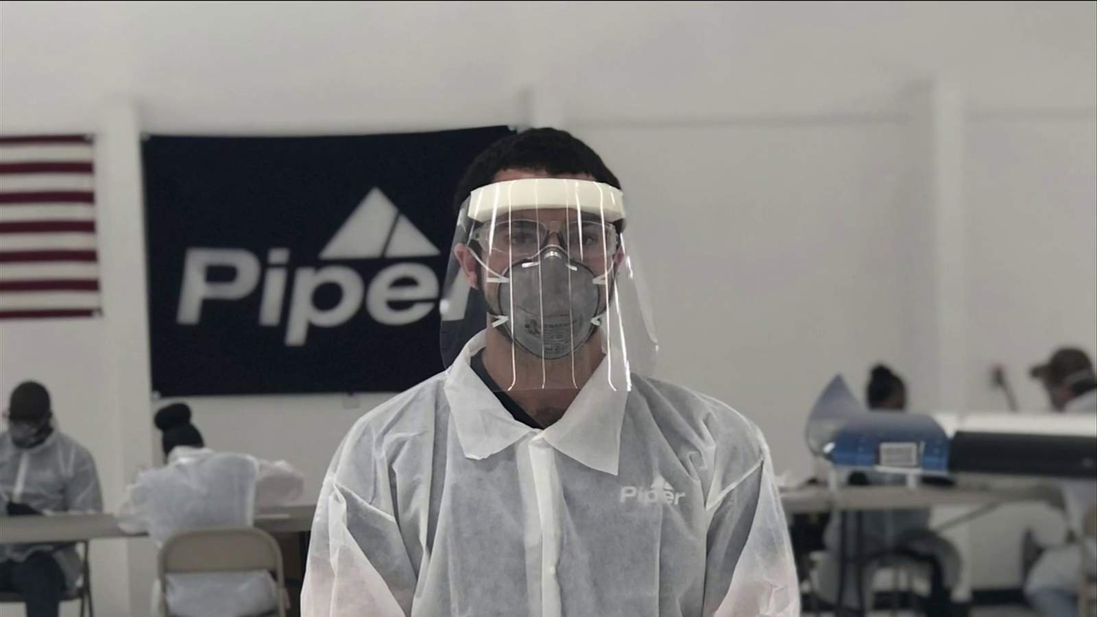 Florida aircraft manufacturer producing face shields for health care workers