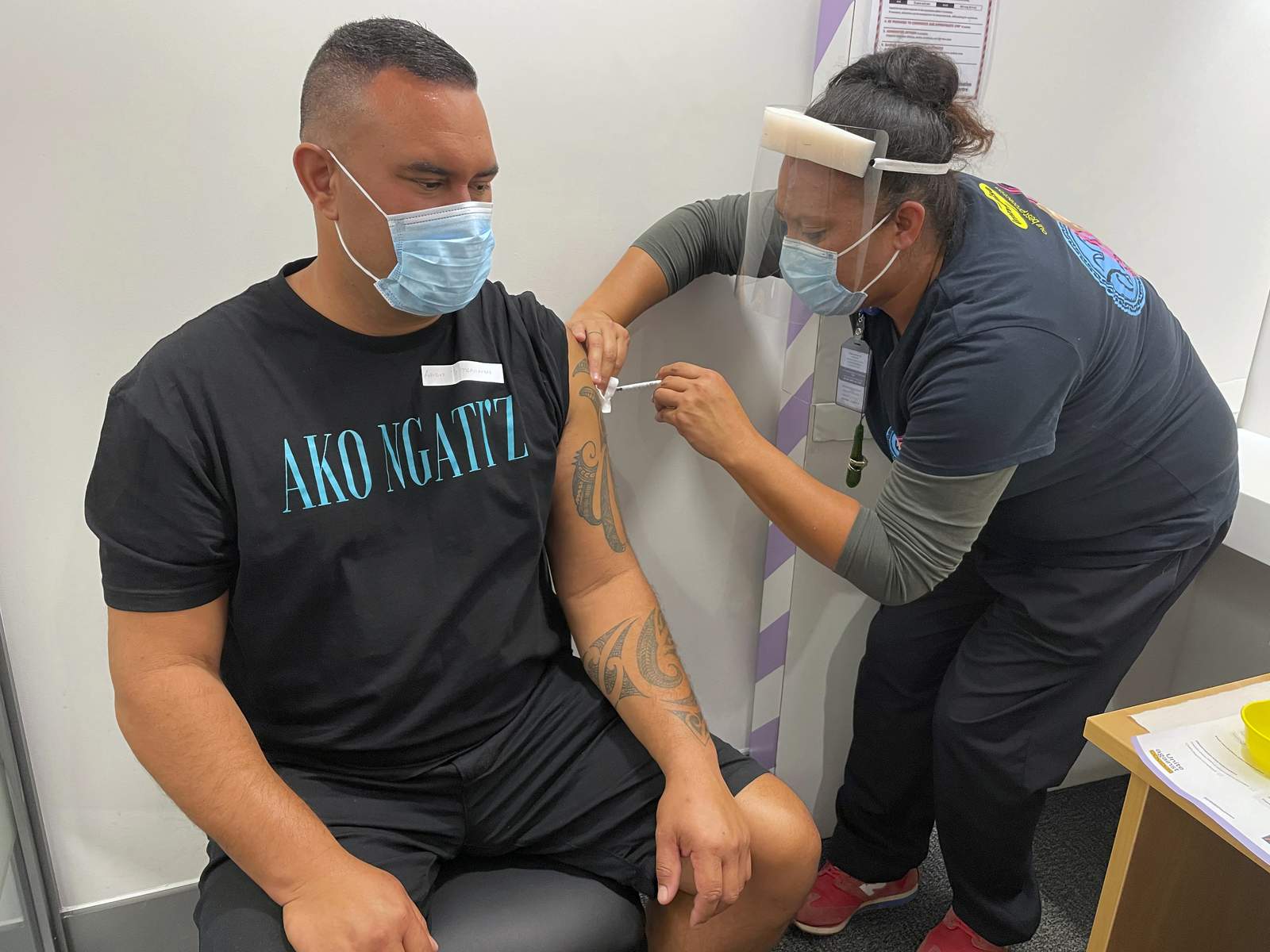 The Latest: New Zealand opens 1st big vaccination clinic