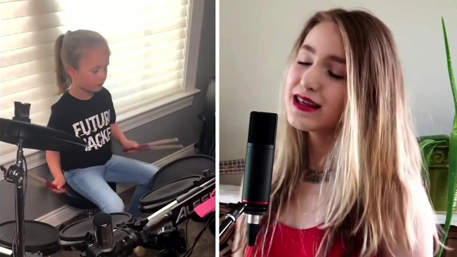 These students rock together, while apart, in a one-of-a-kind performance