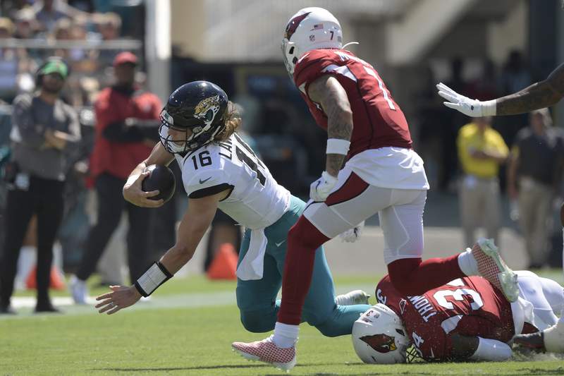 Fun while it lasted: Jaguars show spark, but collapse late in loss to Cardinals