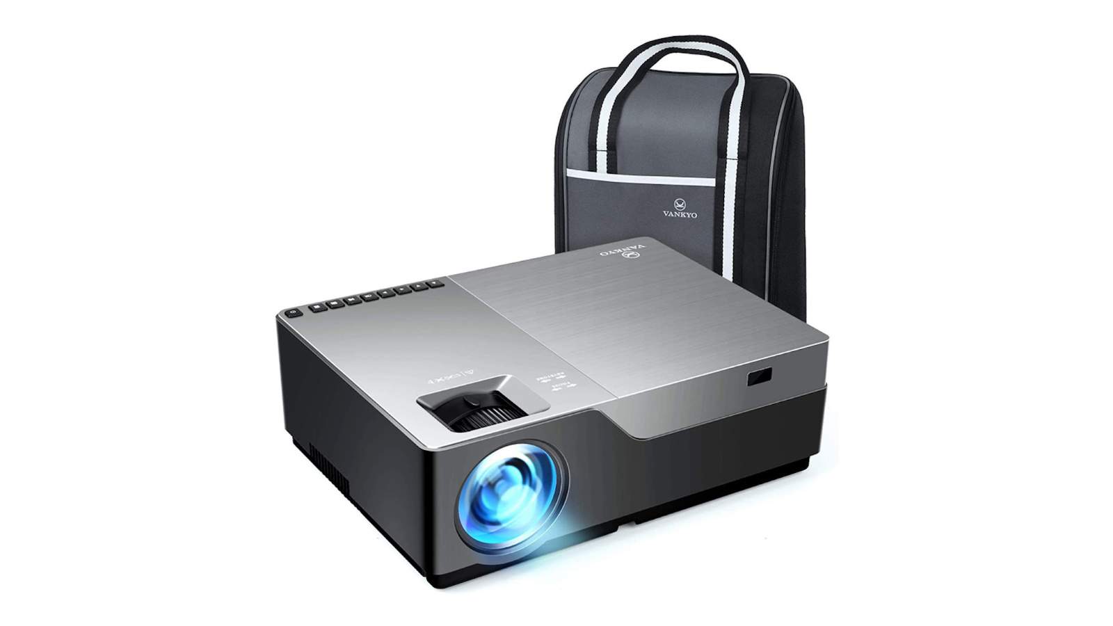 Bring the theater experience in the comfort of your home with this HD LED projector