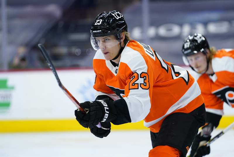 Flyers' Oskar Lindblom wins Masterton Trophy