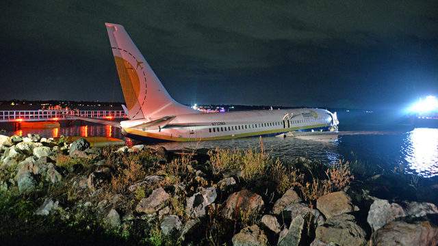 NTSB: ‘Extreme loss of braking friction’ caused plane to slide into St. Johns River