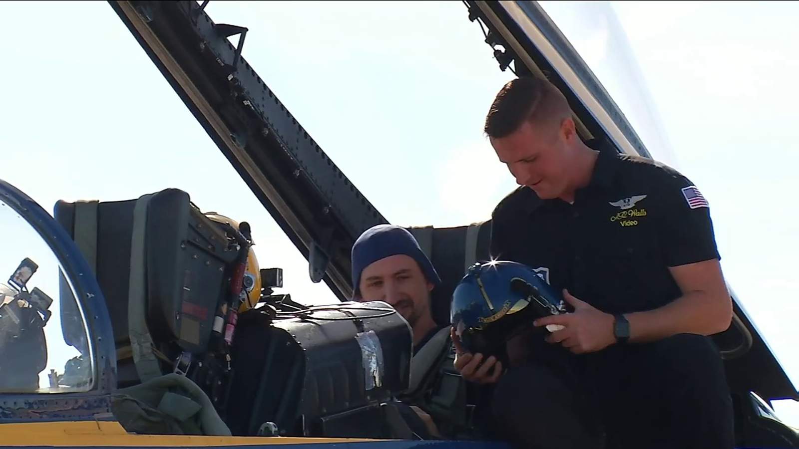 Assistant principal soars with Blue Angels