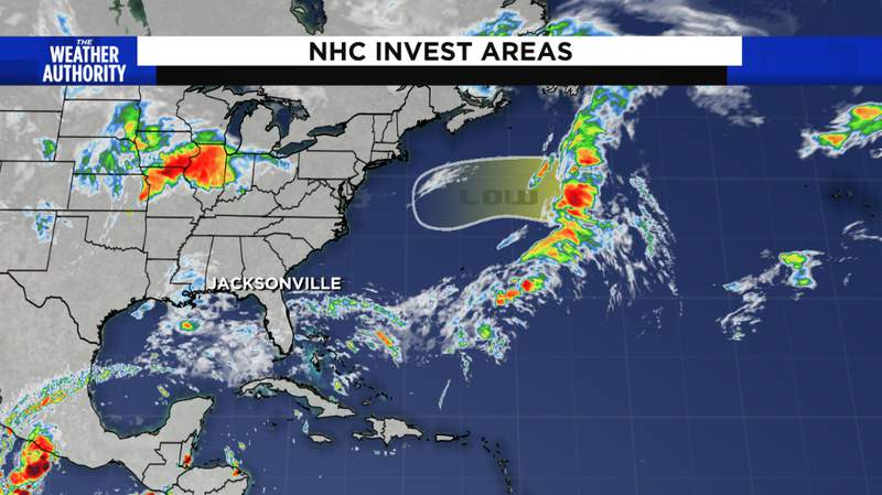 NHC monitoring disturbance off East Coast
