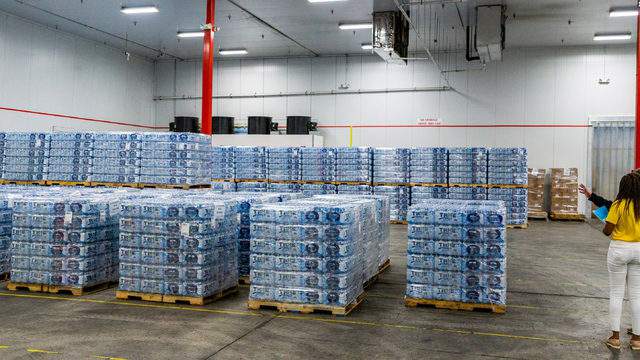 Royal Caribbean sends shipment of water, food & generators to the Bahamas