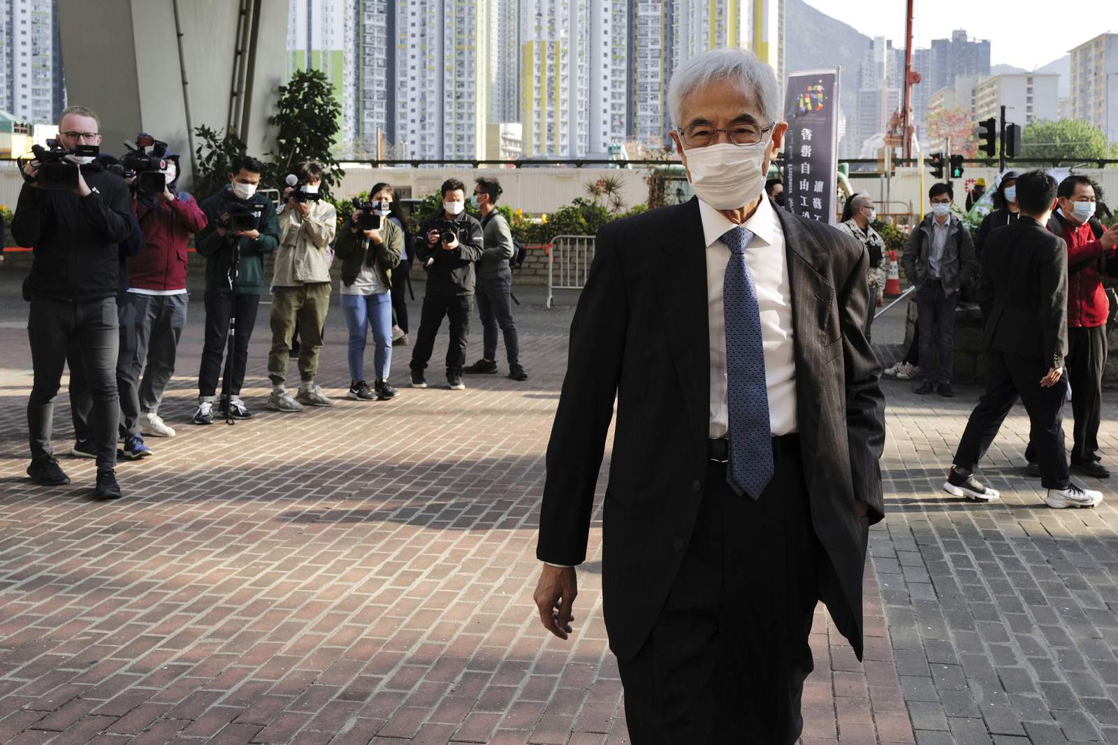 2 plead guilty as leading Hong Kong activists go on trial