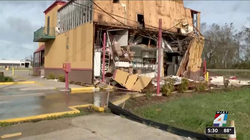 A look at the damage Hurricane Ida left in Louisiana