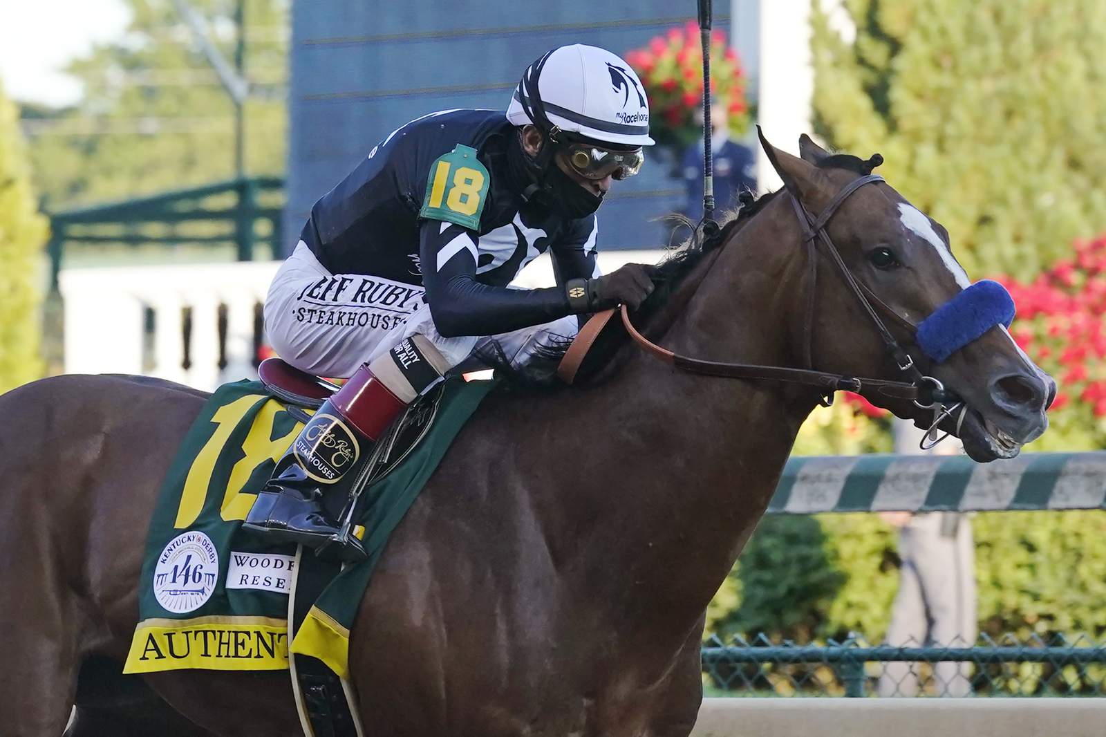 Authentic set as 9-5 favorite at masked Preakness draw