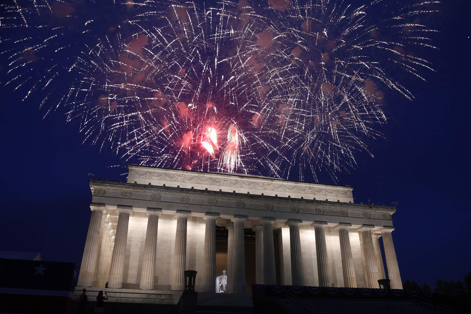 Trump's DC July 4th: fireworks and face masks