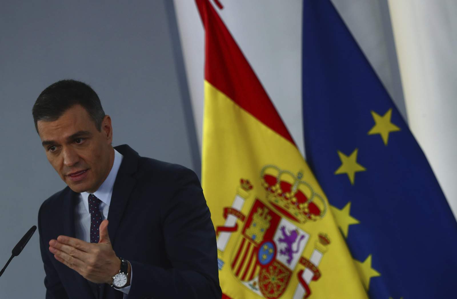 Spain's PM wants EU recovery funds to create greener nation