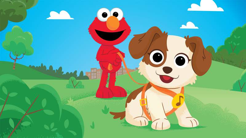 On 'Sesame Street,' Elmo gets a puppy (cue adorableness)