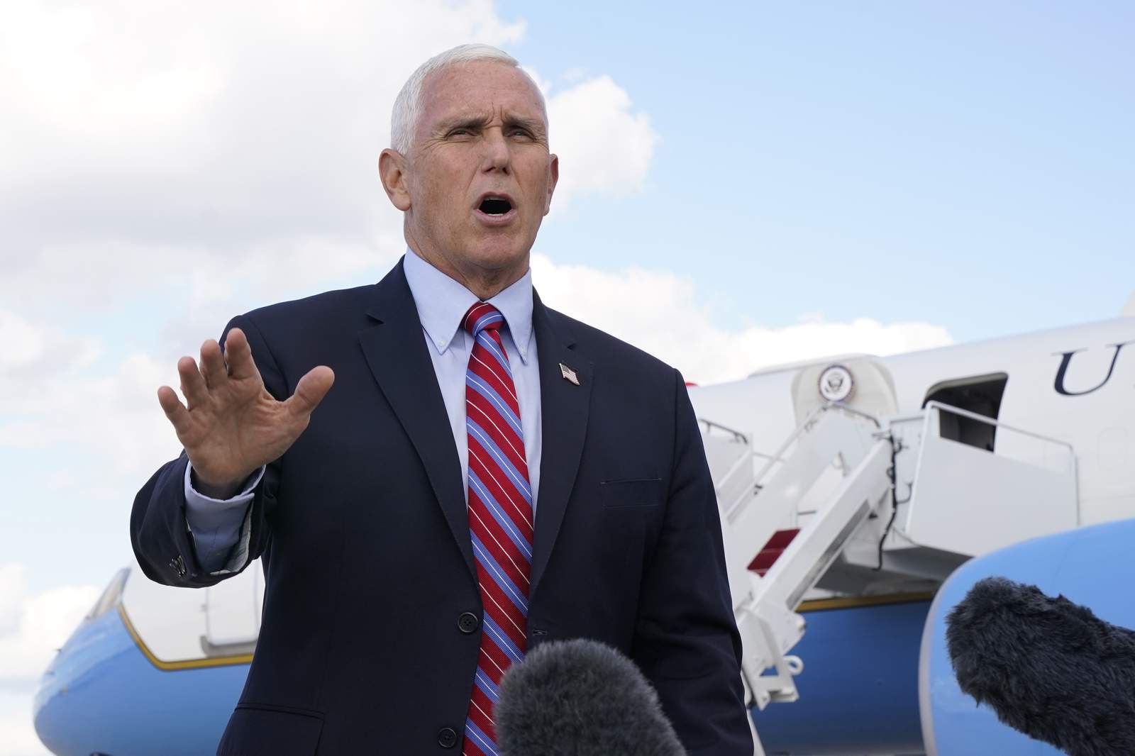 Trump’s defender: Pence’s campaign role grows at key moment