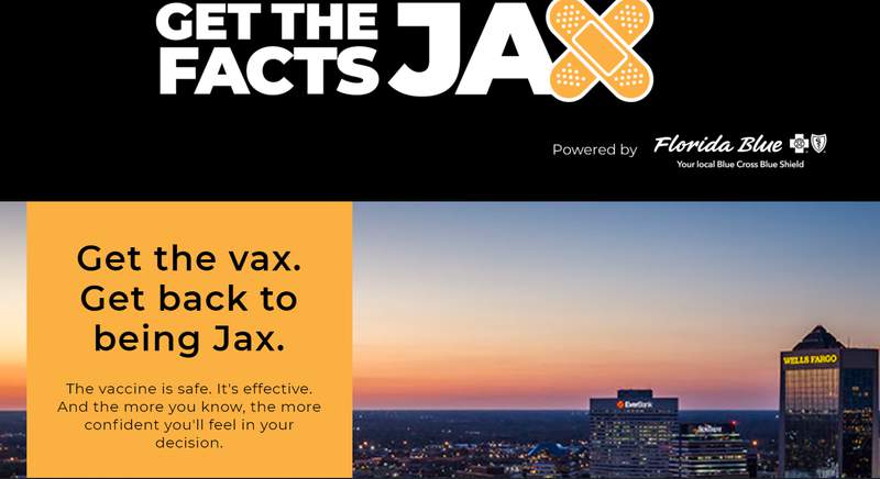 Jacksonville Civic Council launching website to encourage COVID-19 vaccinations