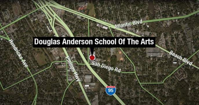 Juvenile hit by car near Douglas Anderson School of the Arts in Jacksonville