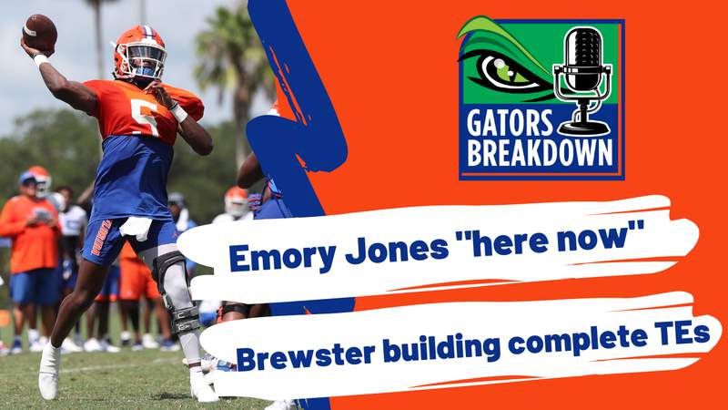 Gators Breakdown: Emory Jones “here now” | Brewster building complete TEs