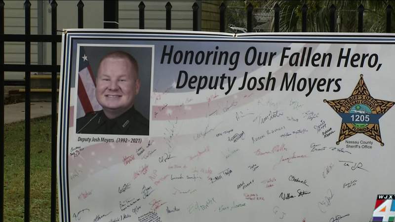 Community comes together for fundraiser in honor of slain deputy Joshua Moyers