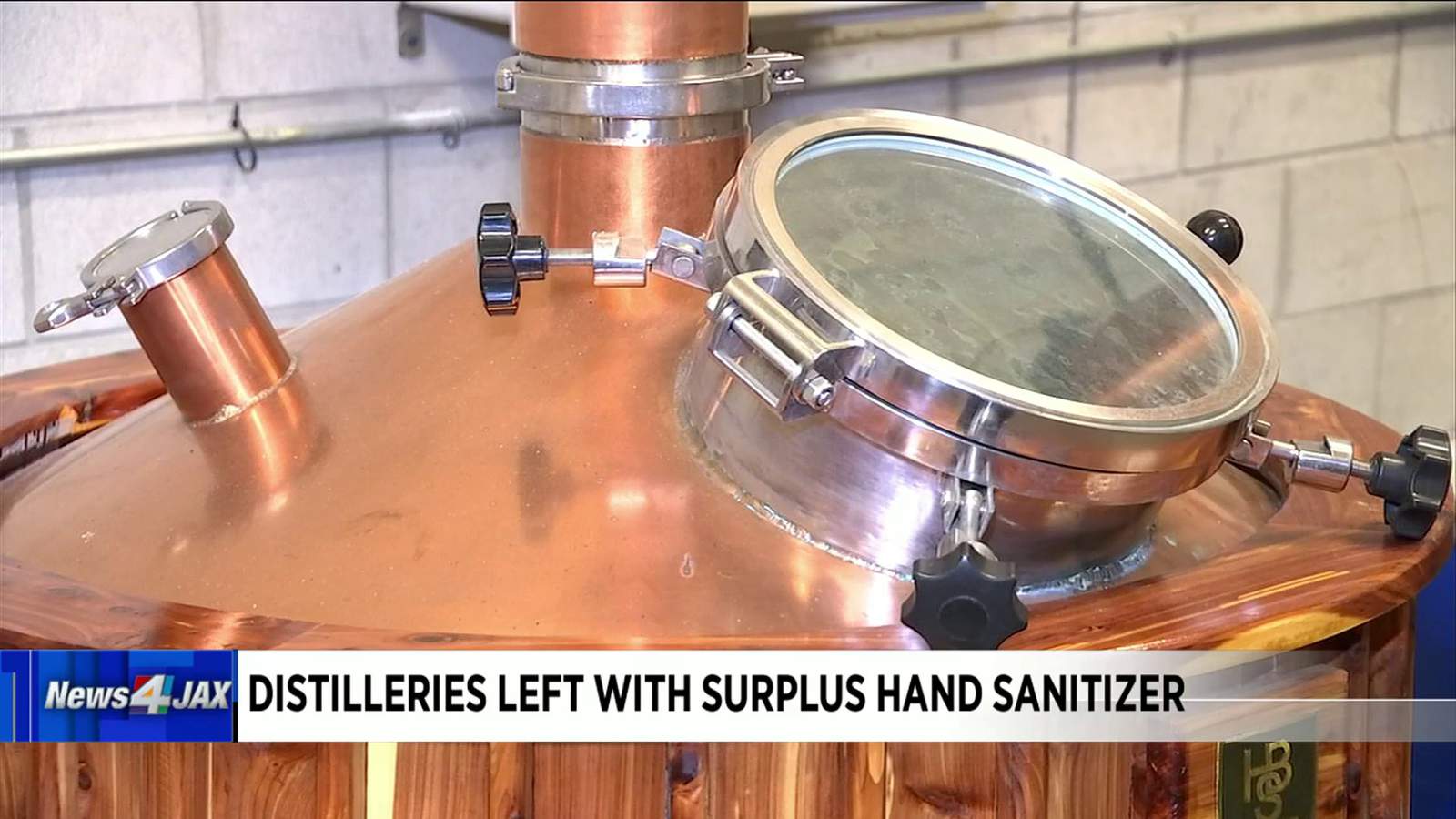 Brewers and distillers turn away from hand sanitizer production