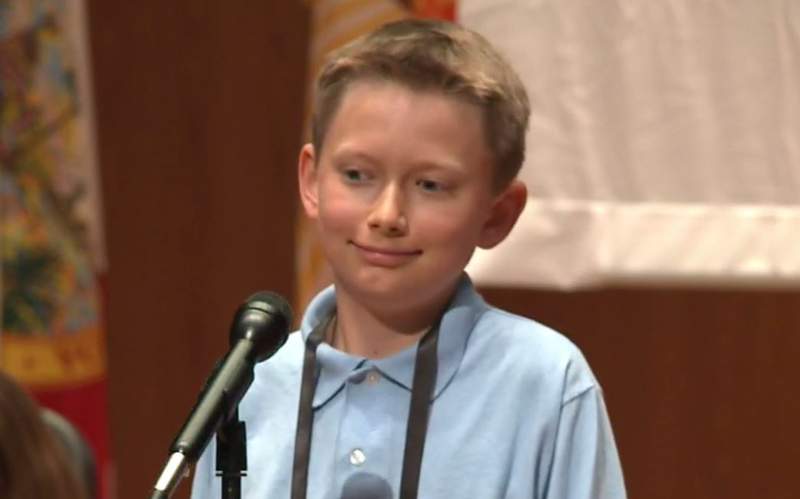 Local spelling champ exits in Scripps National Spelling Bee semifinal