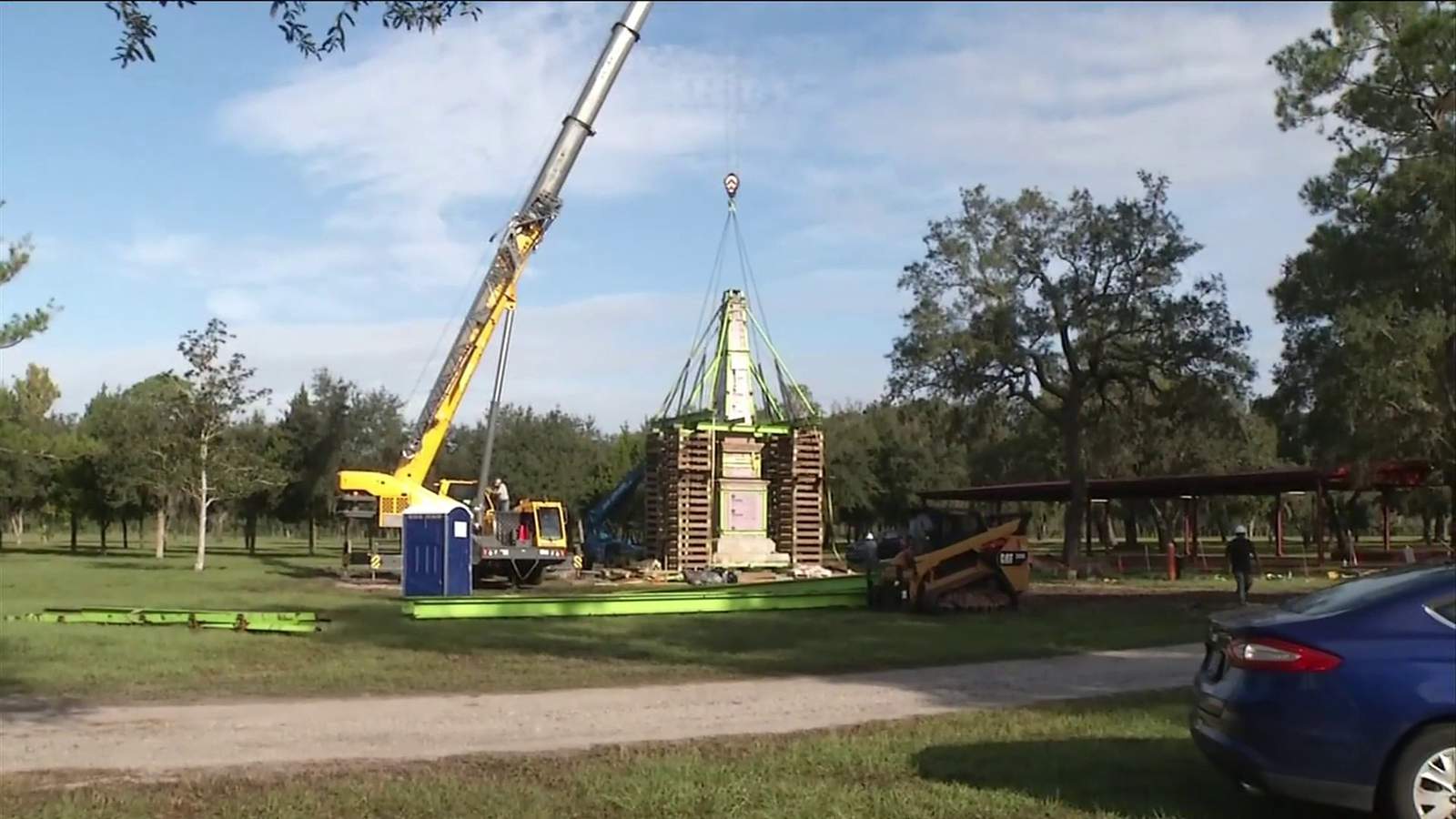 St. Augustine Confederate memorial settles in to new home