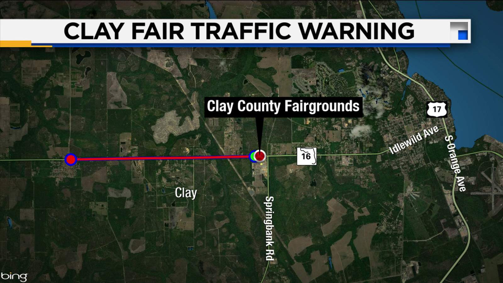 Heading to the Clay County Fair? Traffic delays are expected
